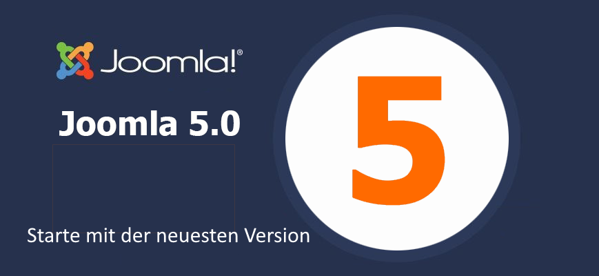 Neuankündigung der Joomla5 Version